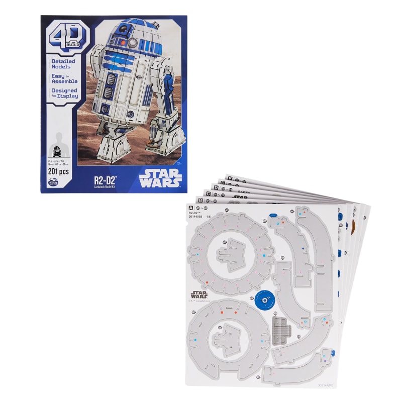 4D Build - Star Wars R2-D2 Model Kit Puzzle 201pc