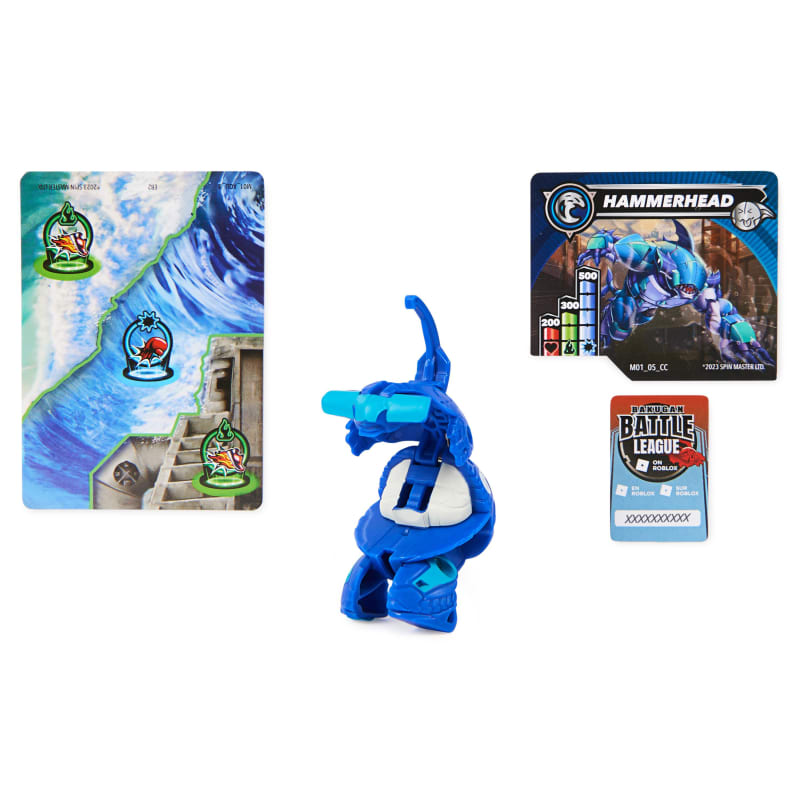 Bakugan 2023 Special Attack Dragonoid, Nillious & Hammerhead 3-Figure  Starter Pack [Includes Online Roblox Game Code!]