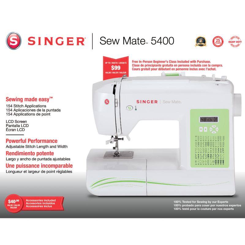 Sew Mate 5400 Sewing Machine by Singer at Fleet Farm