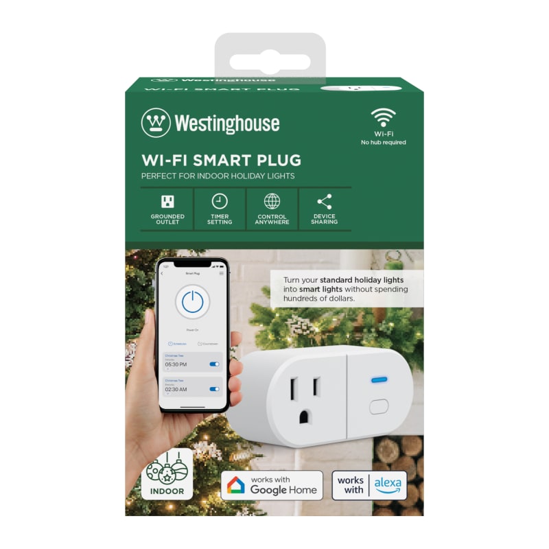 Wi-Fi Smart Plug - Indoor Wi-Fi Control by Westinghouse at Fleet Farm