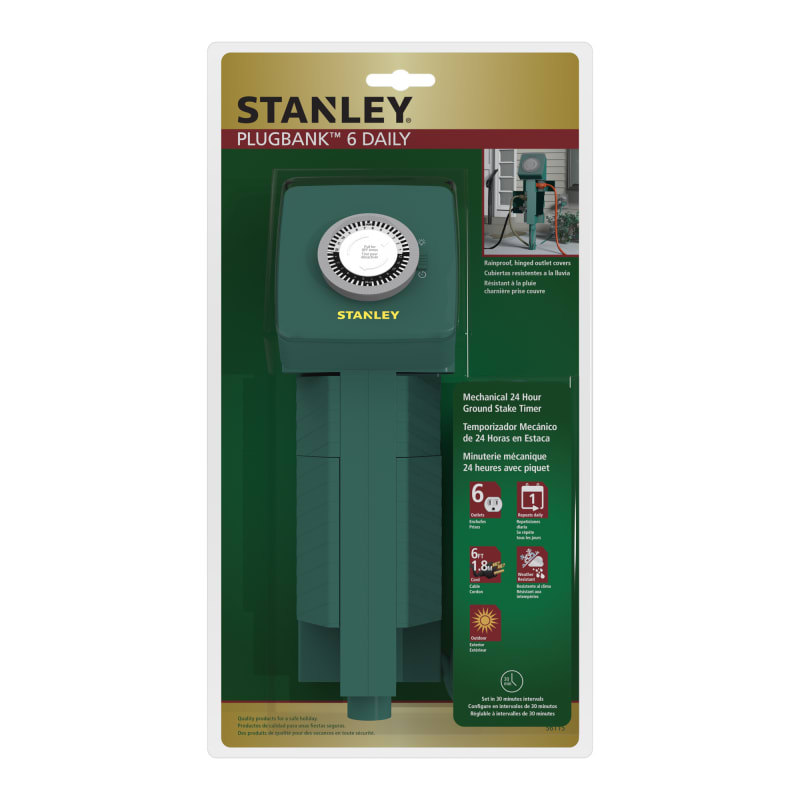 Stanley Plugbank 6 Select - Extension Cords