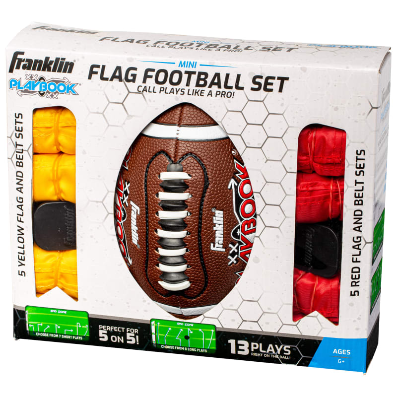 Mini Playbook Flag Football Set by Franklin Sports at Fleet Farm