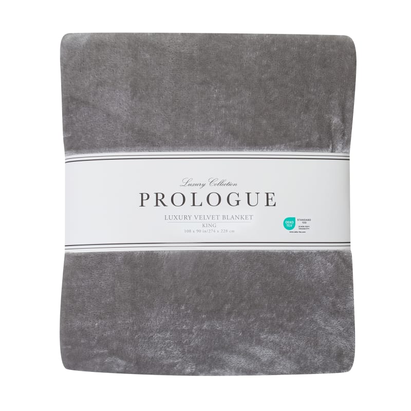 Prologue velvet throw top