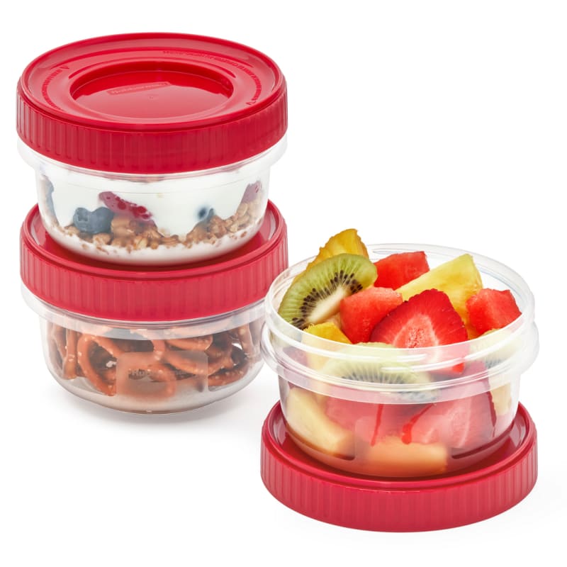 Save on Rubbermaid Take Alongs Twist & Seal Containers + Lids 1.6 Cup Order  Online Delivery