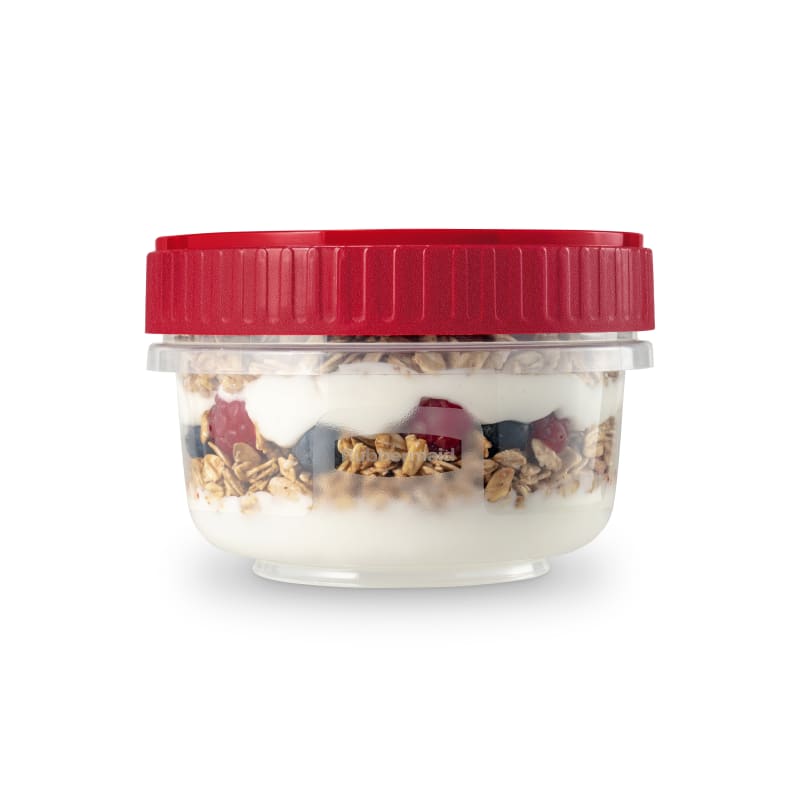 Save on Rubbermaid Take Alongs Twist & Seal Containers + Trays + Lids 1.6  Cup Order Online Delivery