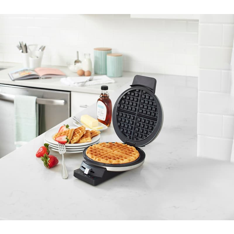 Round Stainless-Steel Classic Waffle Maker by Cuisinart at Fleet Farm - Main Image