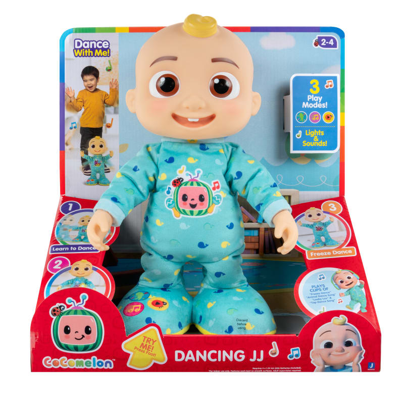 eKids Cocomelon Toy Music Player Includes Freeze Dance, Musical for