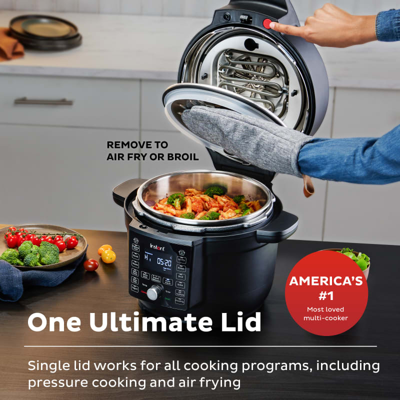 instant pot duo crisp air fryer 6l