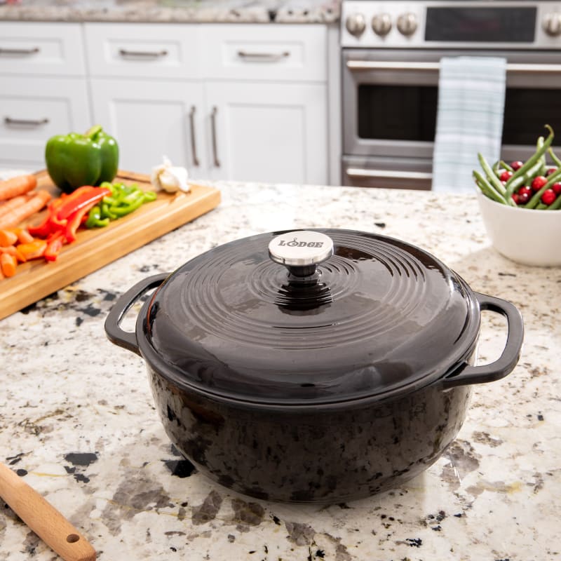 Lodge Enameled Cast Lodge Dutch Oven With Lid The Best Dutch Ovens