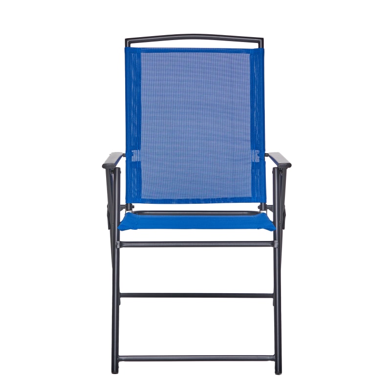 Royal Blue Sling Folding Chair by Patio Premier at Fleet Farm