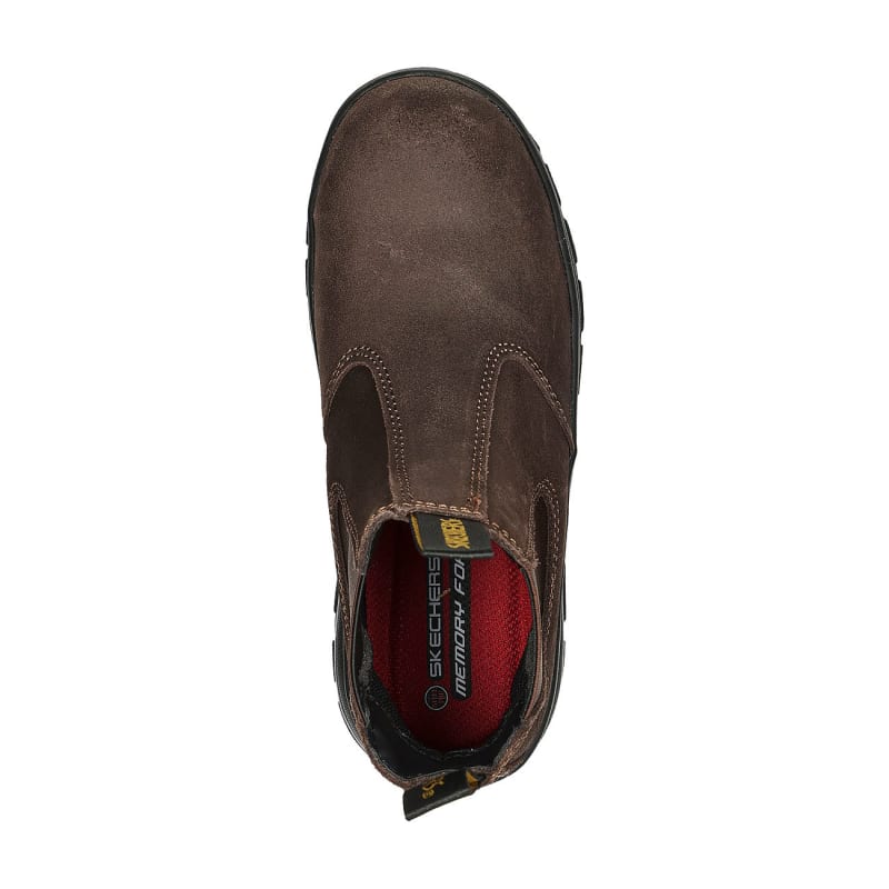 Skechers pull on work boots shop