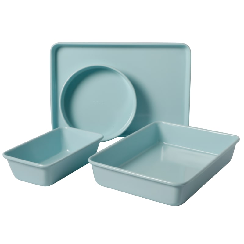 4 Pc Aqua Everyday Carbon Steel Nonstick Bakeware Set by Martha Stewart at  Fleet Farm