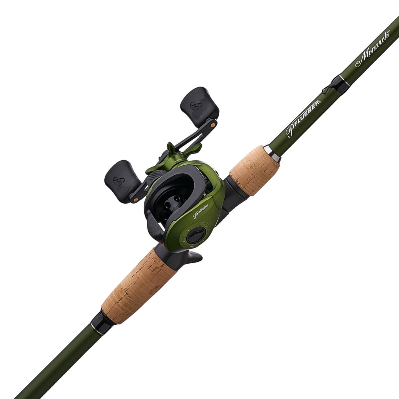 7 ft MH 1-pc Green Monarch Baitacst LH Combo by Pflueger at Fleet Farm
