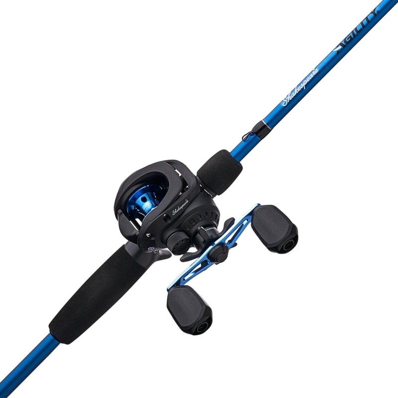 6 ft 6 in M 1-pc Black Agility RH Baitcast Combo by Shakespeare at Fleet  Farm