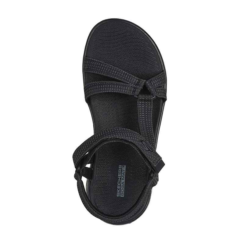 Skechers Go Walk Flex Sandal Sublime Women s Sandals Size 8 Black