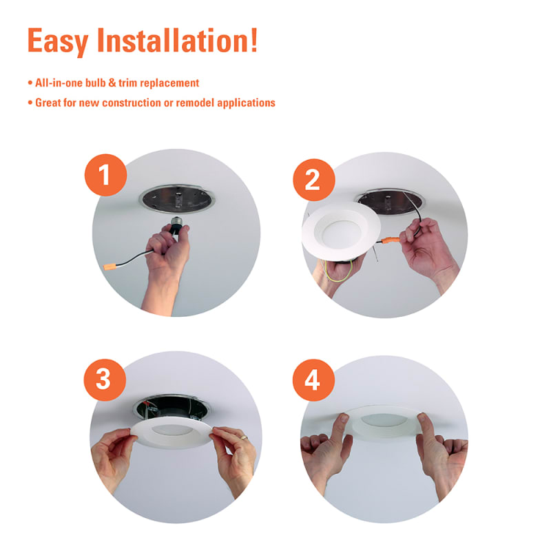 HALO 5 in 6 in LED 5CCC Retrofit Downlight by Cooper Lighting at Fleet Farm