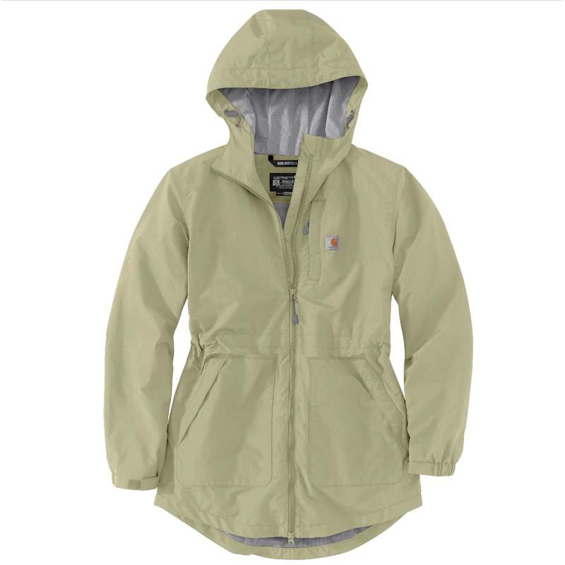 Women s Rain Defender Relaxed Fit Lightweight Full Zip Jacket