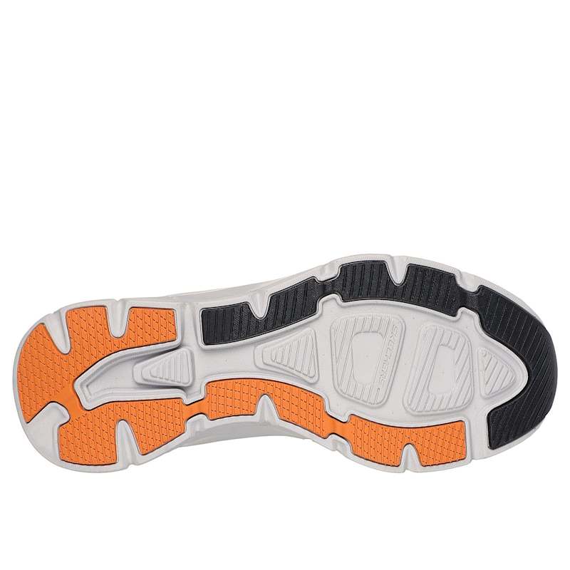Skechers Lite-Weight Men\'s Athletic Shoes 8.5M Gray Orange Memory Foam Skechers Men main image 3