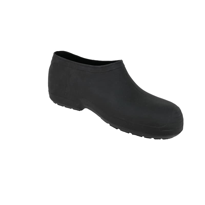 Men's Black Rubber Overshoes by Tecs at Fleet Farm
