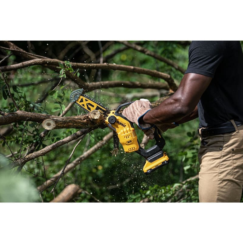 20V MAX 8 in Brushless Cordless Pruning Chainsaw Kit w 3 Ah Battery by DEWALT at Fleet Farm