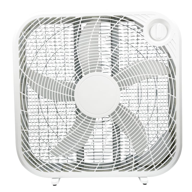 20 in White Box Fan by EZ Chill at Fleet Farm