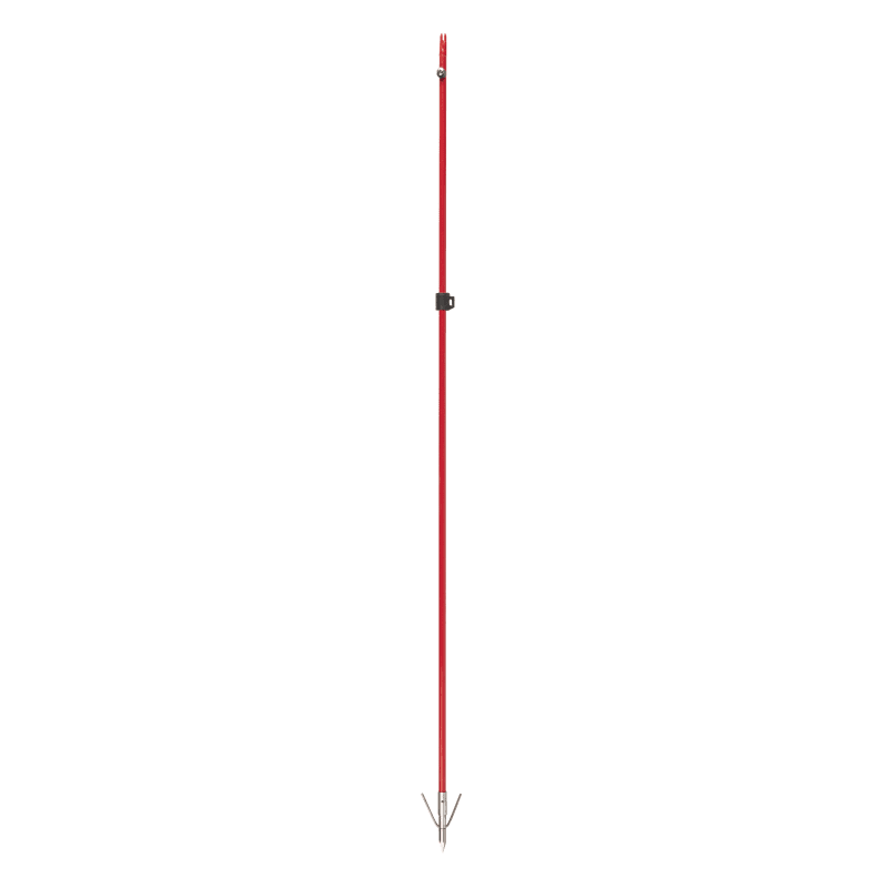 Cajun Bowfishing Red Fiberglass Fishing Arrow 4 Barb