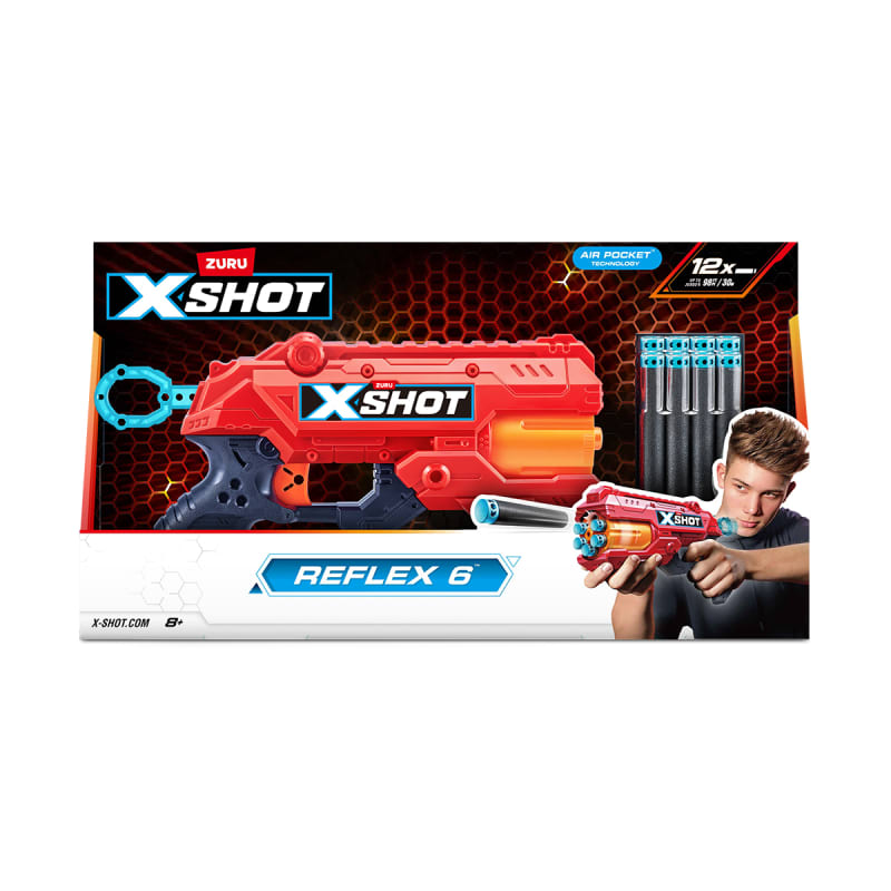 EXCEL-REFLEX 6 w/ 12 Darts by ZURU X-SHOT at Fleet Farm