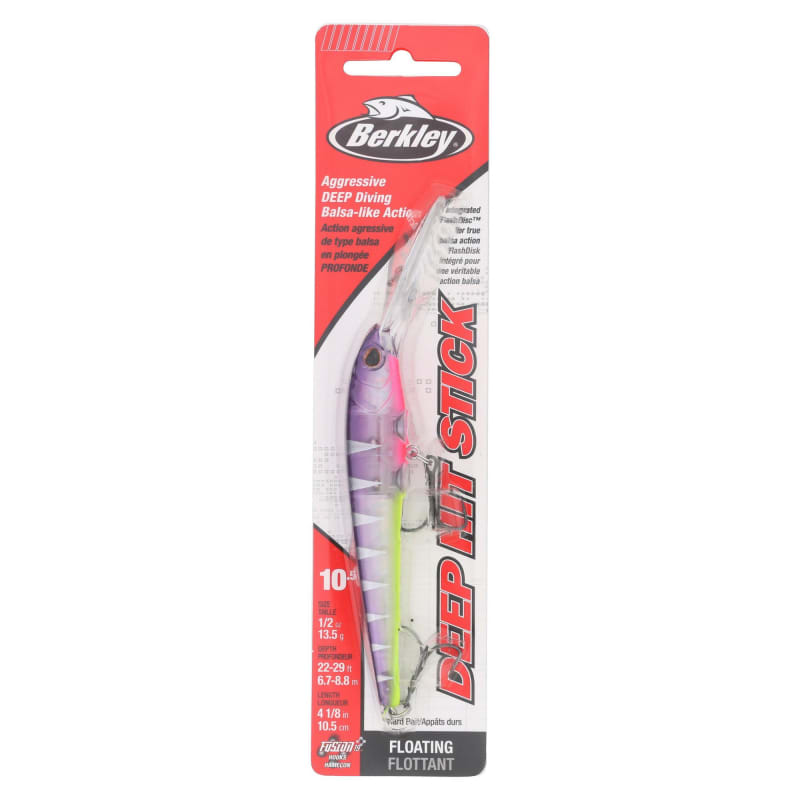 Berkley Deep Hit Stick 9 3-3/4 1/3oz Slick Tennessee Shad