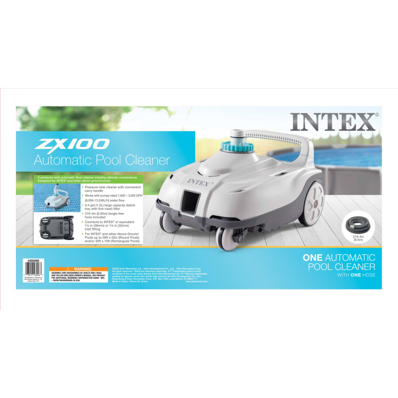 Auto Pool Cleaner Zx100 by Intex at Fleet Farm