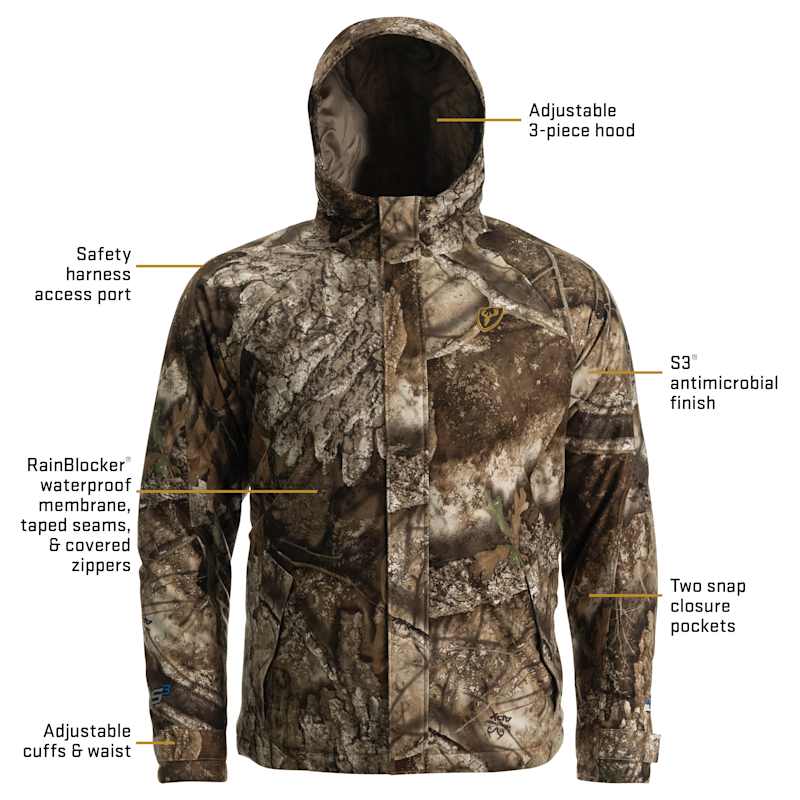 Scentblocker men's drencher rain jacket best sale