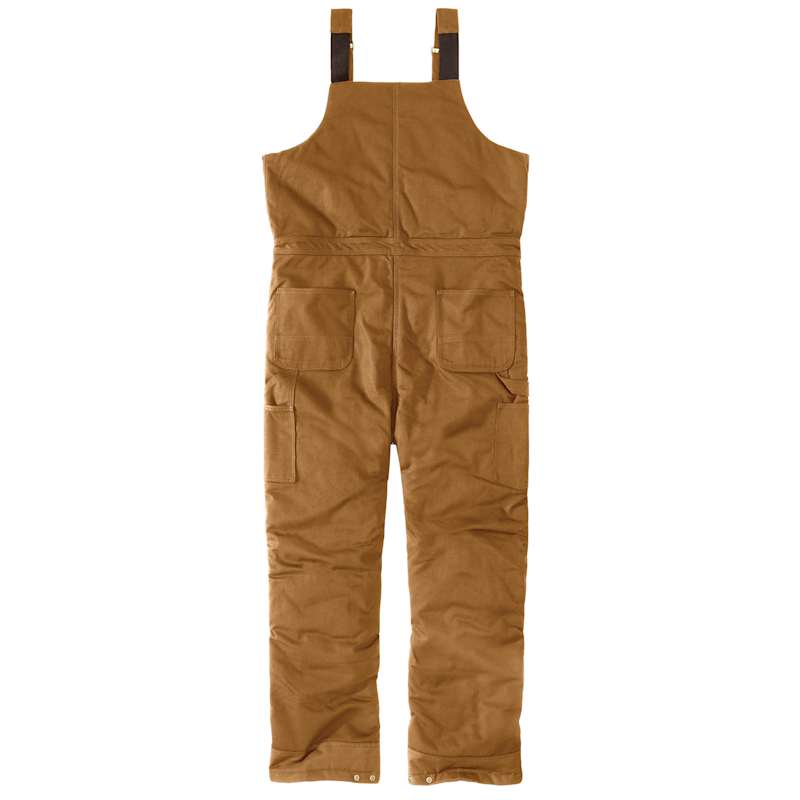 Men s Loose Fit Firm Duck Insulated Biberalls by Carhartt at Fleet Farm