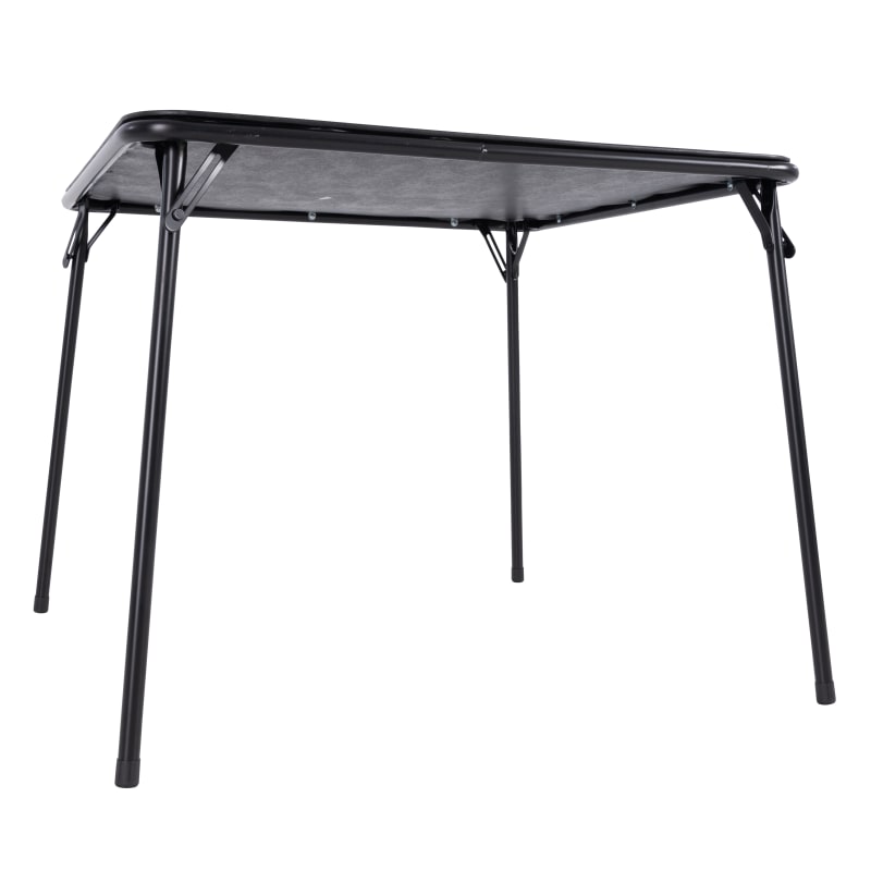 34 in Vinyl Pad Card Table - Black by Peakform at Fleet Farm