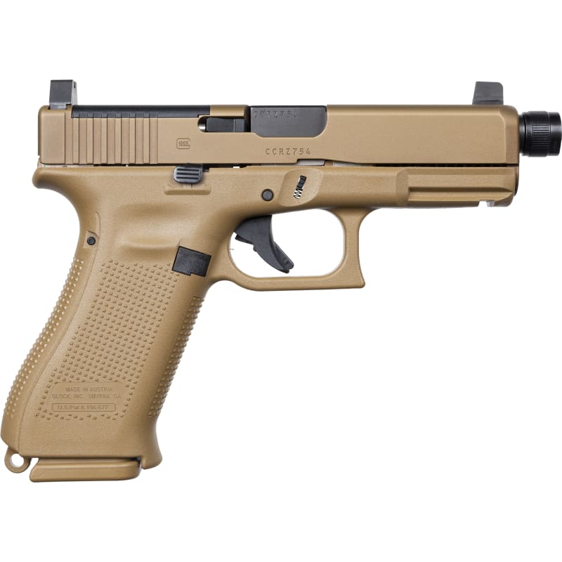 9mm 19-Round 19XMOS AMG TB DE Pistol by Glock at Fleet Farm