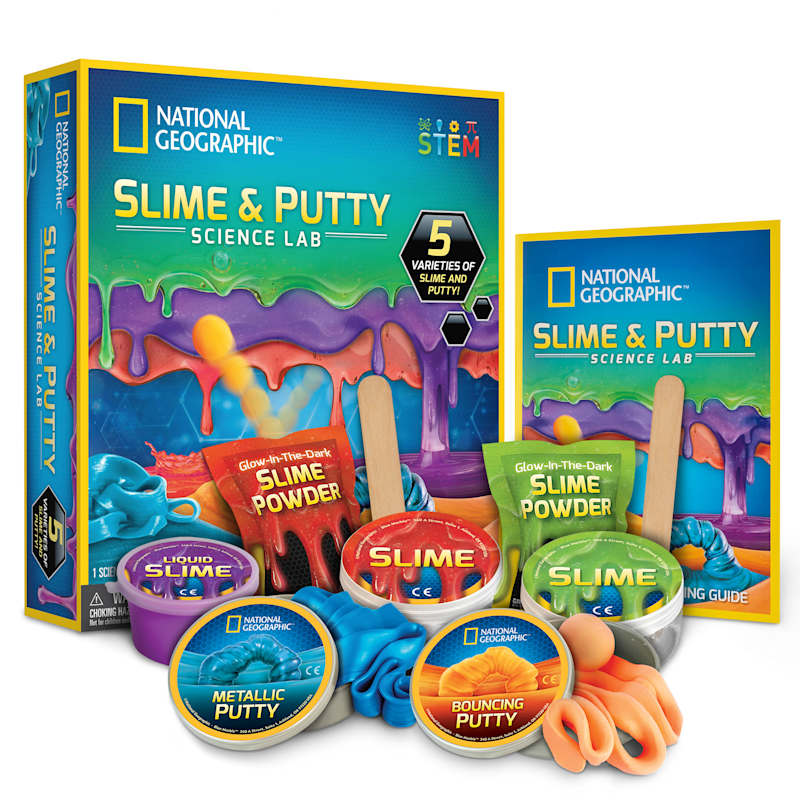 National Geographic Slime Putty Science Lab
