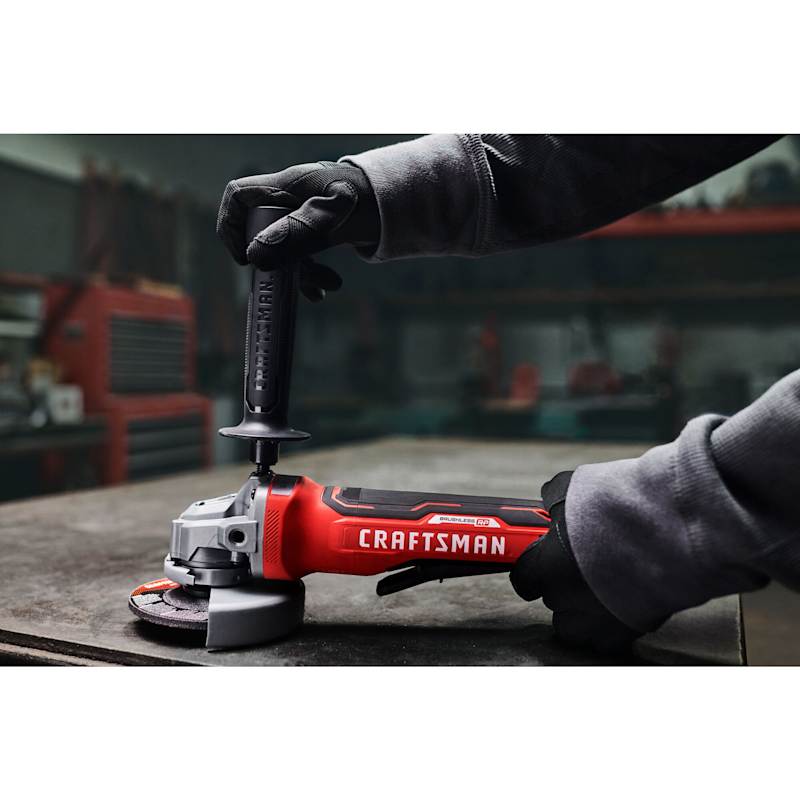 V20 4 1 2 in. 20 Volt Max Brushless Cordless Angle Grinder Tool Only by CRAFTSMAN at Fleet Farm
