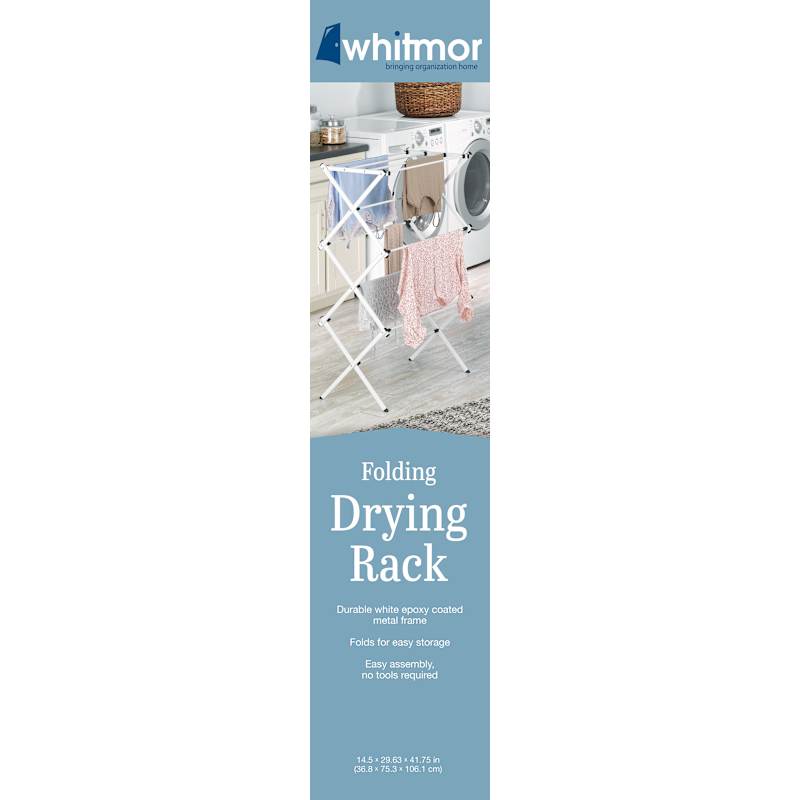 Folding Drying Rack by Whitmor at Fleet Farm