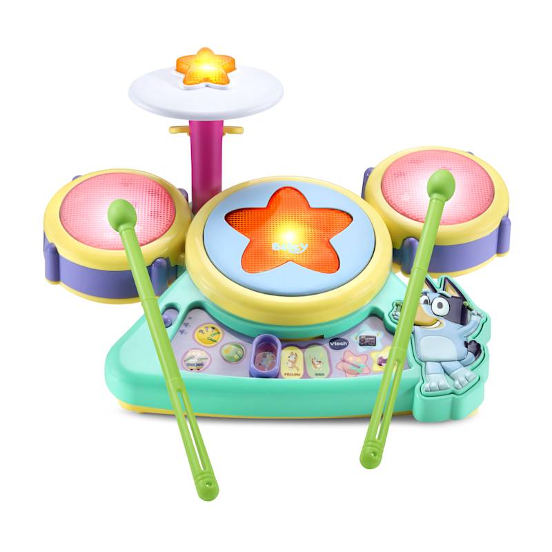 Bluey Hooray Drum Set