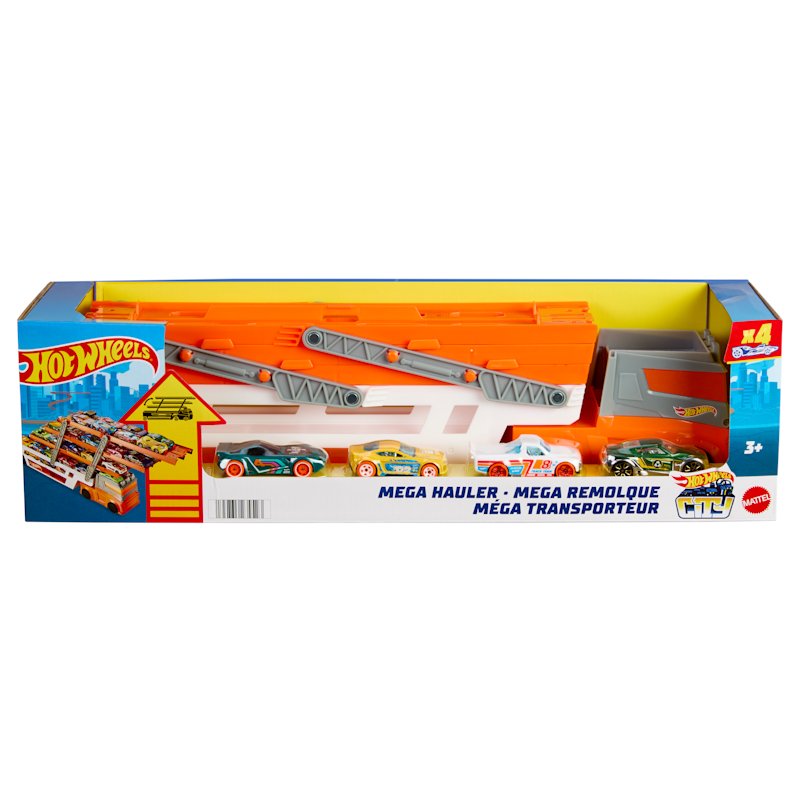 Hot wheels city mega hauler clearance