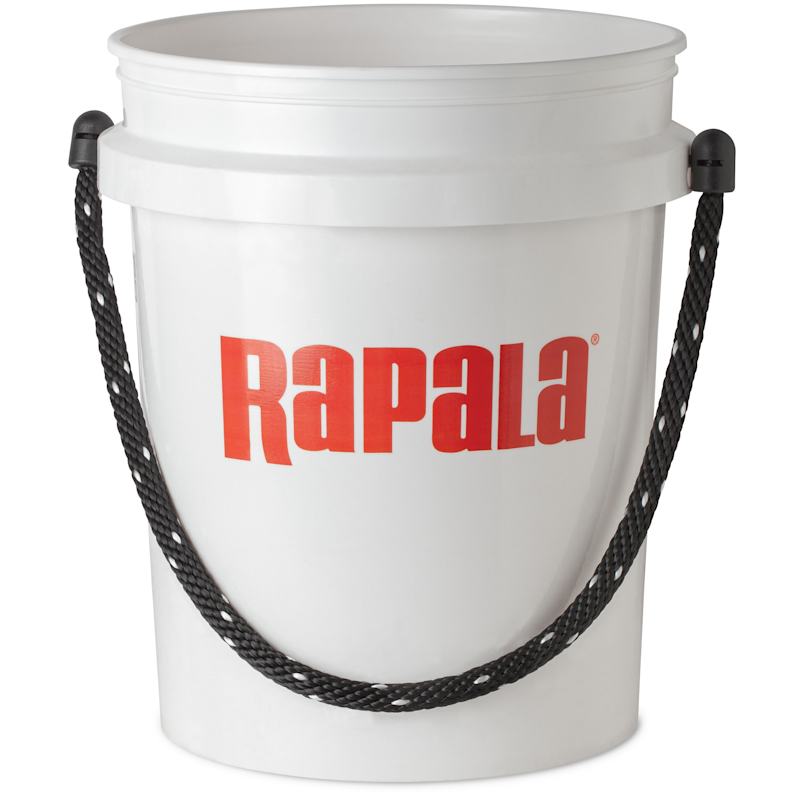 Rapala 80s店舗用デスプレイ看板 最終値引き 5 Gal. White Billboard Bucket by Rapala at Fleet Farm
