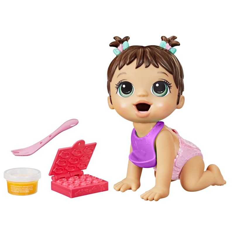 Baby alive doll brown hair online