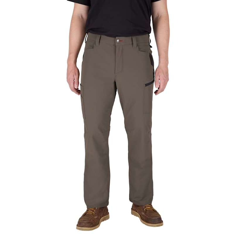 Men's Brown FREEFLEX Tech Pants by Milwaukee at Fleet Farm