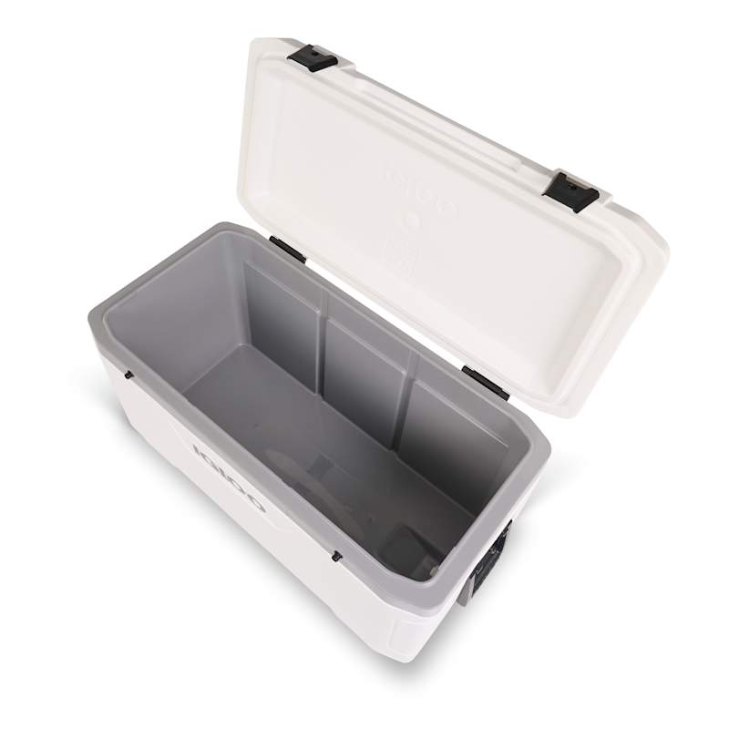 igloo tackle box cooler 20 QT Marine Bucket, White dry storage and way more  so you can easily get to your destination and supply all things cool throughout the adventure. Igloo Marine 30 Can Square