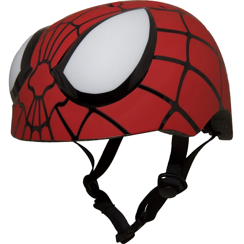 bell toddler spiderman bike helmet Spidey Eyes Safety  TOYCYCLE Your little one will show off Spidey powers when wearing the Bell Spider BELL Spider-Man Shooting and Swinging