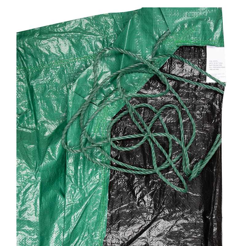 8 ft x 8 ft Green/Black 6 Mil Drawstring Tarp by Workmax at Fleet Farm