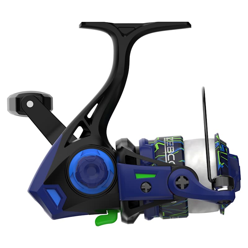 6 ft 6 in 2 pc M Roam Blue Green Spinning Combo by Zebco at Fleet Farm