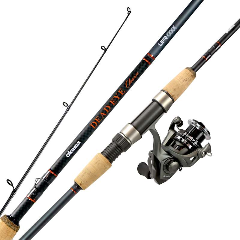 deadeye fishing pole Okuma Dead Eye Custom Rod  Dakota Angler Okuma Fishing Tackle Dead Eye Classic A 70 ML DEC Okuma Dead Eye Pro A-series