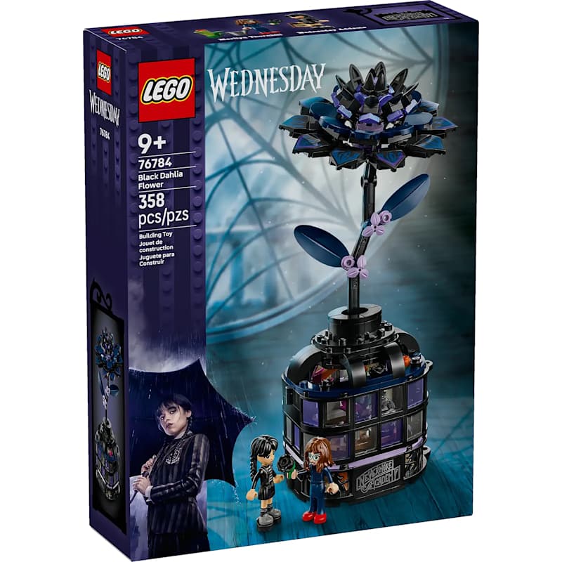 Wednesday Black Dahlia Flower 76784 by LEGO at Fleet Farm