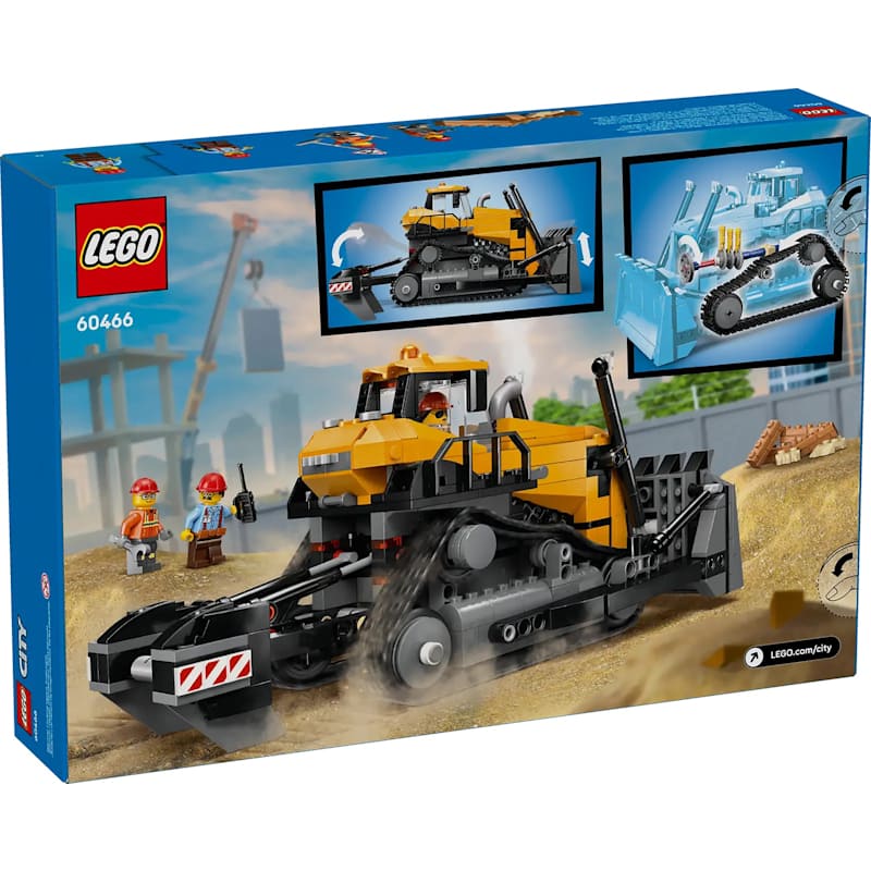 City Yellow Bulldozer 60466 by LEGO at Fleet Farm