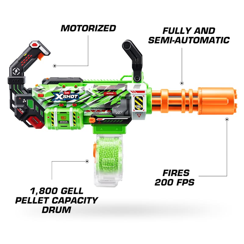 Hyper Gel Gatling Blaster (10000gellets) by ZURU X-SHOT at Fleet Farm
