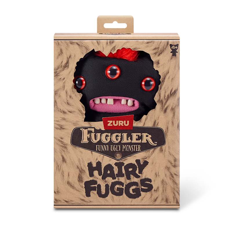 9 in Hairy Fuggs Funny Ugly Monster Plush Toy - Assorted by